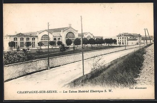 Cpa champagne sur - cpa, champagne-sur-seine,
